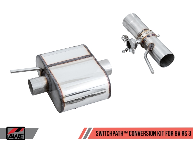 AWE-TUNING TRACK-TO-SWITCHPATH Exhaust Conversion Kit (2017-2019 Audi RS 3 & TT RS)