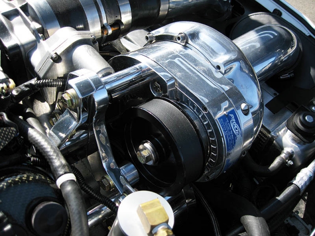 A&A CORVETTE Supercharger Upgrade Bracket (2005-2013 Corvette) - Click Image to Close