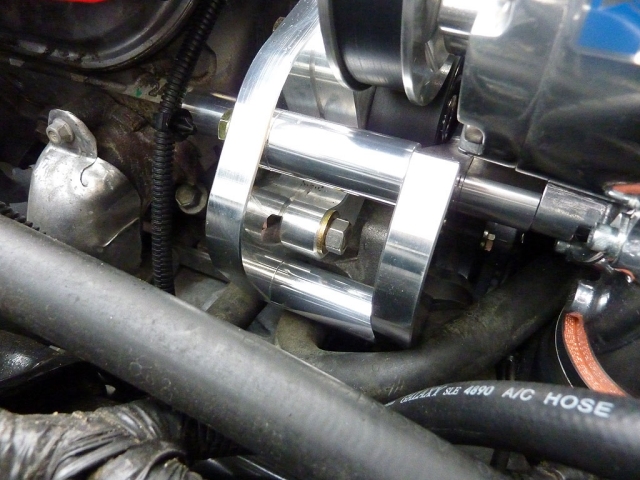 A&A CORVETTE Supercharger Bracket w/ Adjustable Tensioner (2005-2013 Chevrolet Corvette)