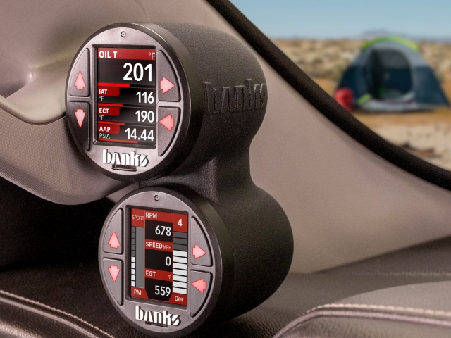 banks iDash STEALTH POD MOUNT (2015-2019 GM 2500 & 3500 HD)