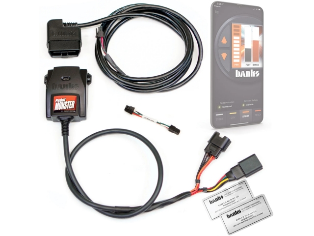 banks PedalMONSTER (2007-2019 RAM 2500 & 3500 & 2011-2020 Ford F-SERIES 6.7L)