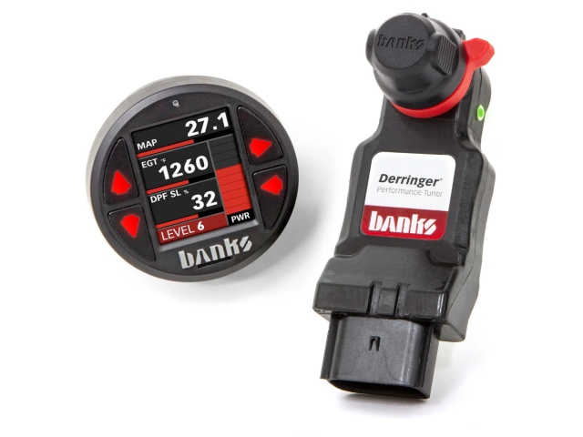 banks Derringer Performance Tuner + iDash Pro (2011-2019 Ford F-250 & F-350 SUPER DUTY 6.7T POWER STROKE)