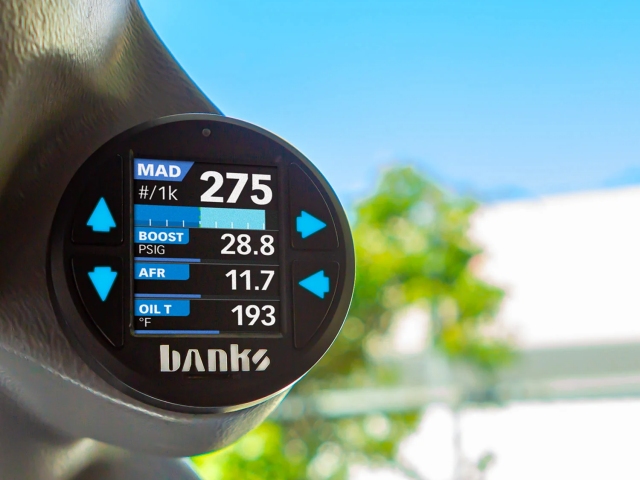 banks Derringer Performance Tuner + iDash Pro (2011-2019 Ford F-250 & F-350 SUPER DUTY 6.7T POWER STROKE)