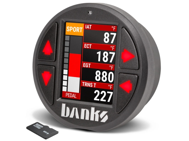 banks iDash Data Pro PedalMONSTER Upgrade Kit (2008-2025 OBDII)