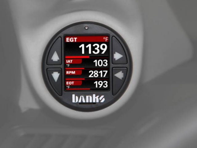 banks Derringer Performance Tuner w/ iDash SuperGauge (2019-2022 Gladiator JT, Wrangler JL & JLU & RAM 1500 3.0L EcoBoost) - Click Image to Close