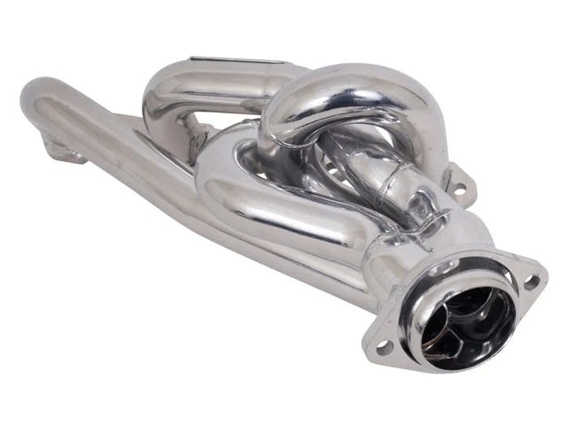 BBK Equal Length Shorty Exhaust Headers, 1-5/8", Polished Silver Ceramic (1994-1995 Ford Mustang GT & SVT Cobra)