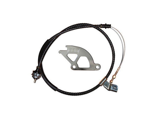 BBK Aluminum Clutch Quadrant & Adjustable Cable Kit (1996-2004 Mustang GT & SVT Cobra) - Click Image to Close