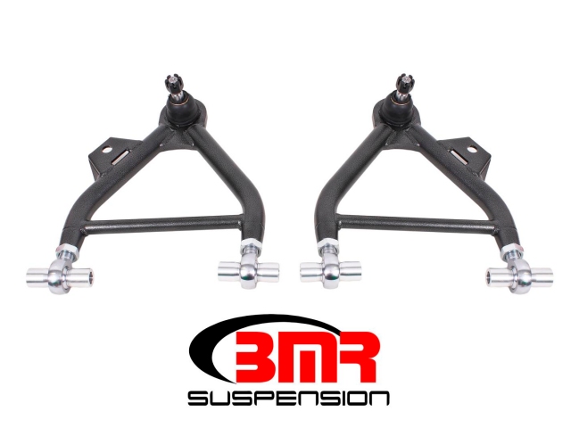 BMR Lower A-Arms w/ Polyurethane Bushings, Adjustable, Tall Ball Joints (1979-1993 Mustang) - Click Image to Close