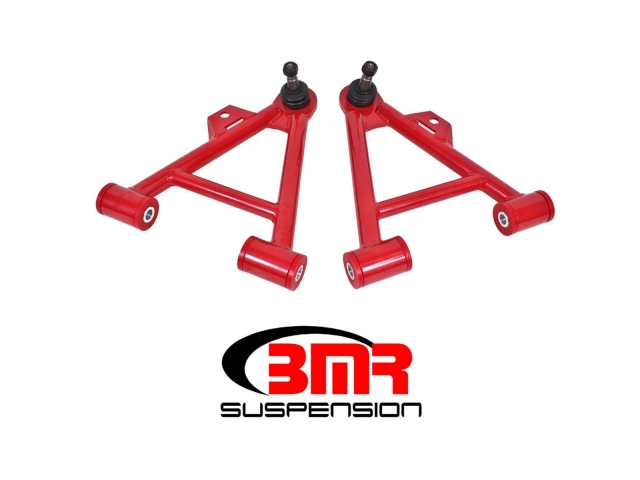 BMR Lower A-Arms w/ Polyurethane Bushings, Non-Adjustable, Tall Ball Joints (1979-1993 Mustang)