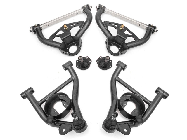 BMR A-Arm Kit w/ Delrin Bushings, Non-Adjustable, Standard Ball Joint (1978-1988 GM G-Body)