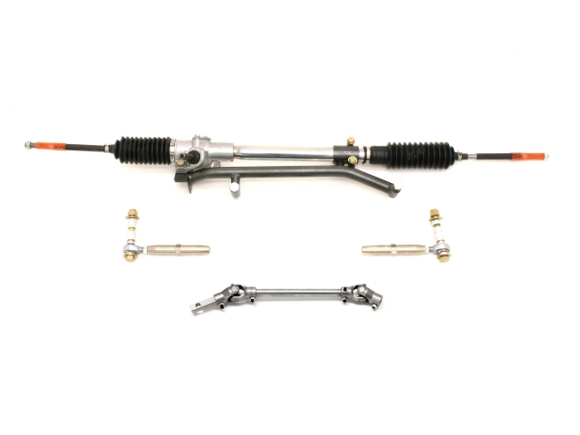 BMR Bolt-In Manual Rack & Pinion Conversion Kit w/ BMR Tubular Rack Adapter (1993-2002 Camaro & Firebird)