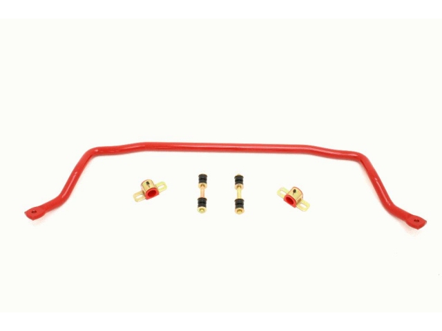 BMR Sway Bar w/ Polyurethane Bushings, 32mm Front, Solid (1991-1996 GM B-Body) - Click Image to Close