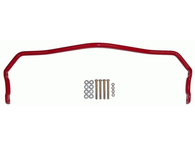 BMR Sway Bar w/ Polyurethane Bushings, 1.0" Rear, Solid (1964-1972 GM A-Body) - Click Image to Close