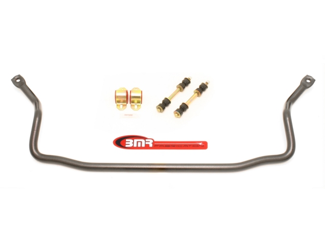 BMR Sway Bar w/ Polyurethane Bushings, 1.125" Front, Solid (1978-1987 GM G-Body) - Click Image to Close