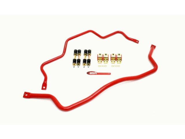 BMR Sway Bars w/ Polyurethane Bushings, 35mm Front & 25mm Rear, Hollow (1993-2002 Camaro & Firebird)