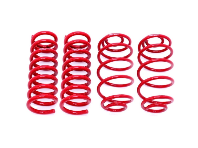 BMR Lowering Springs, 1" Front & 1" Rear (1967-1972 GM A-Body)