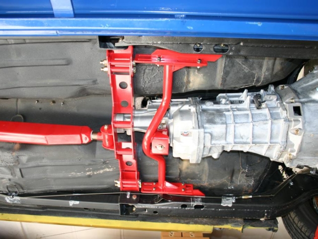 BMR Transmission Conversion Crossmember, T56 & TH400 (1967-1969 Camaro & Firebird)