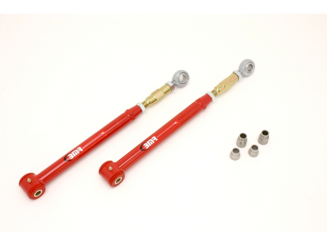 BMR Lower Control Arms w/ Polyurethane Bushings & Rod Ends, Adjustable (2005-2013 Mustang)