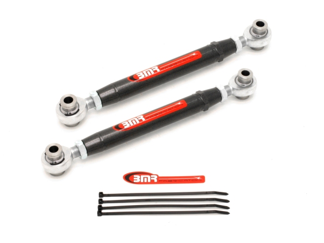 BMR Toe Rods w/ Rod Ends, Rear, Adjustable (2008-2009 G8, 2010-2014 Camaro & 2014-2015 Chevrolet SS) - Click Image to Close