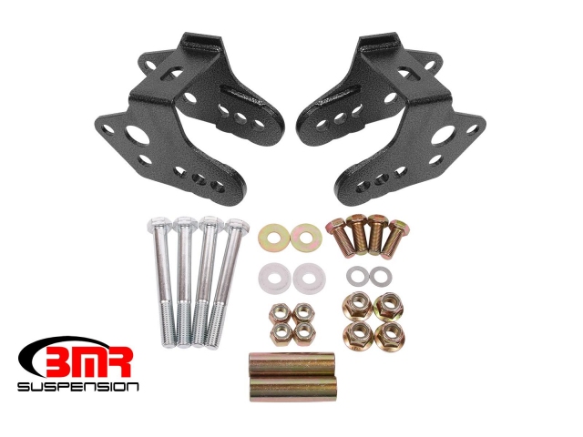 BMR Control Arms Relocation Brackets, Bolt-On (1979-2004 Mustang) - Click Image to Close