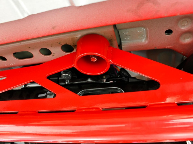 BMR Chassis Brace, Rear Of Rear Cradle (2016-2019 Camaro) - Click Image to Close