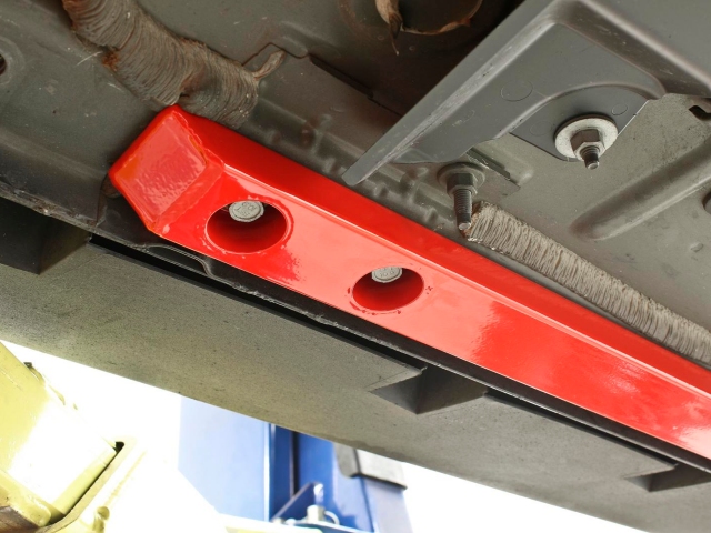 BMR Chassis Jacking Rails, Low Profile (2015-2023 Ford Mustang)