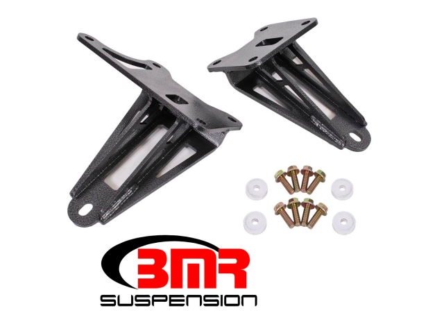 BMR Engine Mount Brackets (2005-2019 Mustang) - Click Image to Close