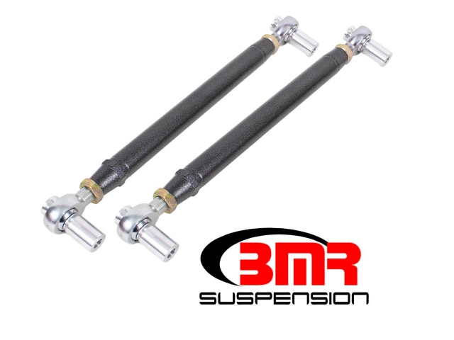 BMR Lower Control Arms w/ Rod Ends, Chrome-Moly, Double Adjustable, Off-set (1979-1998 Mustang)