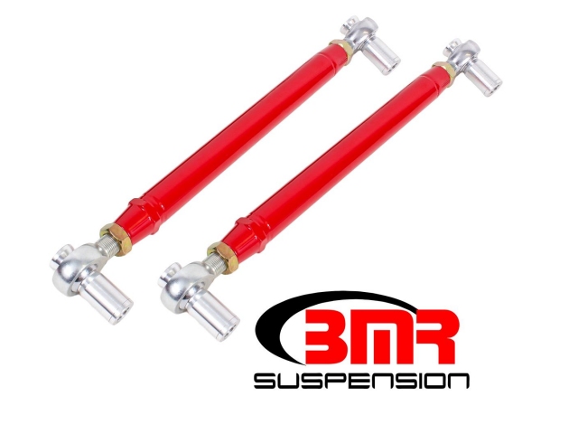 BMR Lower Control Arms w/ Rod Ends, Chrome-Moly, Double Adjustable, Off-set (1979-1998 Mustang)