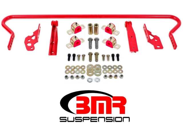 BMR Sway Bar w/ Polyurethane Bushings, 25mm Rear, Hollow (2005-2014 Mustang GT & Shelby GT500)