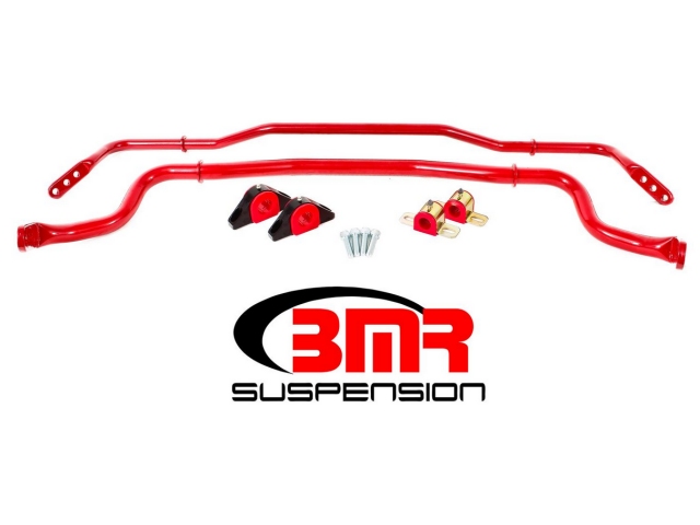 BMR Sway Bars w/ Polyurethane Bushings, 35mm Front & 25mm Rear (2015-2019 Mustang)