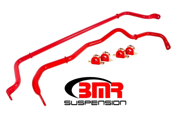 BMR Sway Bars w/ Polyurethane Bushings, 1.25" Front & 1.25" Rear, Hollow, Non-Adjustable (2016-2019 Camaro)