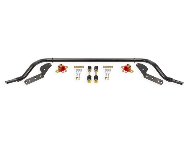 BMR Sway Bars w/ Polyurethane Bushings, 1.25" Front, Hollow, Adjustable (1964-1972 GM A-Body) - Click Image to Close