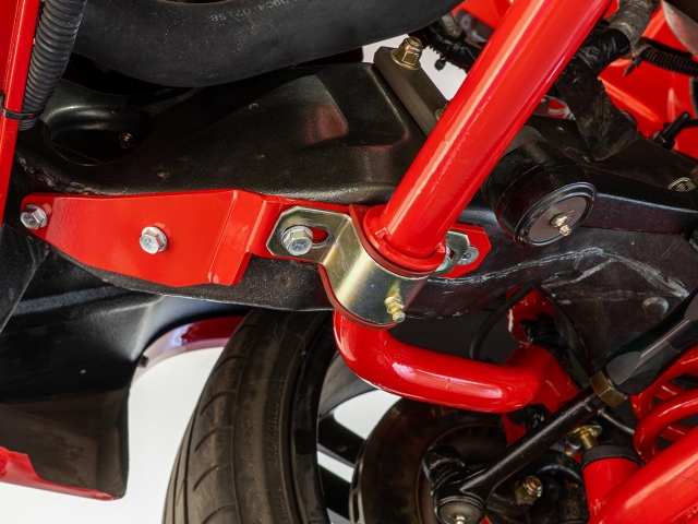 BMR Sway Bars w/ Polyurethane Bushings, 1.25" Front, Hollow, Adjustable (1964-1972 GM A-Body)