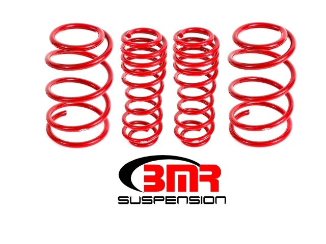 BMR Lowering Springs, 1.5" Front & 1.5" Rear (2007-2014 Mustang Shelby GT500) - Click Image to Close
