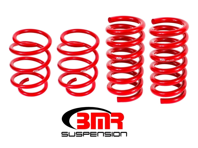 BMR Lowering Springs, Front & Rear, HANDLING VERSION (2015-2024 Ford Mustang) - Click Image to Close