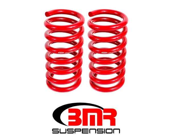BMR Lowering Springs, Rear, DRAG VERSION (2015-2024 Ford Mustang) - Click Image to Close