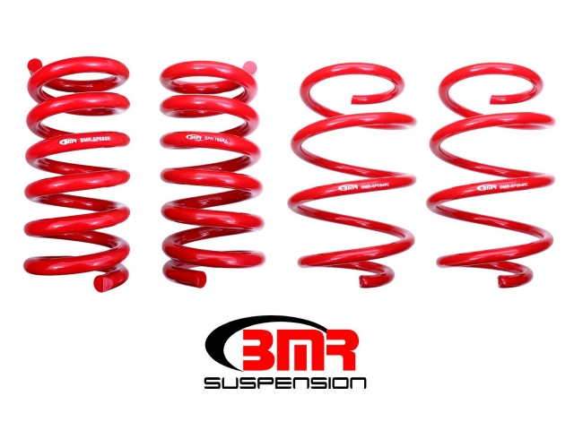 BMR Lowering Springs, Front & Rear, Handling Version (2015-2019 Mustang Shelby GT350 & GT350R) - Click Image to Close