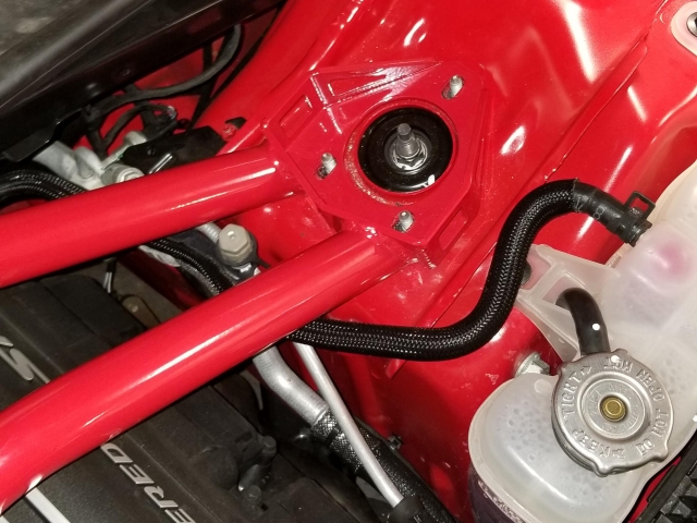 BMR Strut Tower Brace, Front (2008-2019 Challenger & Charger)