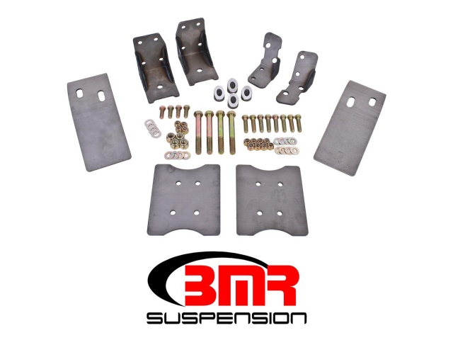 BMR Torque Box Reinforcement Plate Kit, Upper & Lower (1979-2004 Mustang)