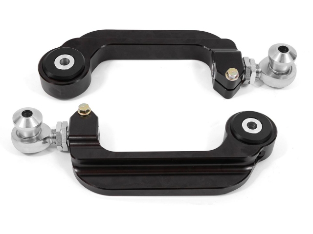 BMR Billet Aluminum Camber Links w/ Delrin & Rod Ends, Adjustable (2015-2024 Ford Mustang)