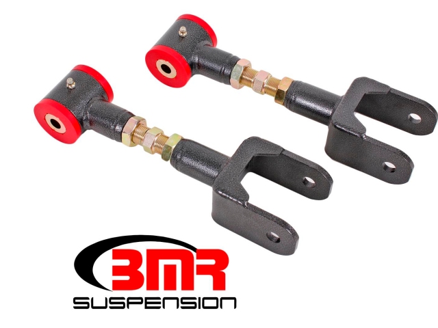 BMR Upper Control Arms w/ Polyurethane Bushings, "On-Car" Adjustable (1979-2004 Mustang) - Click Image to Close