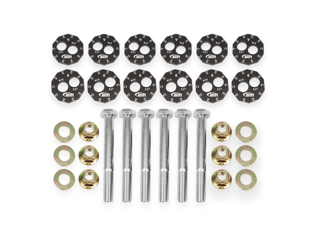 BMR Front & Rear Lower Control Arms Camber Bolt Kit (1997-2013 Chevrolet Corvette)