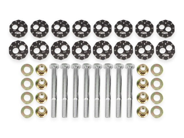 BMR Front & Rear Lower Control Arms Camber Bolt Kit (2014-2019 Chevrolet Corvette)