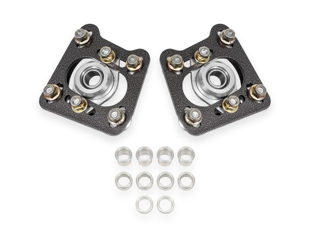 BMR Caster/Camber Plates, 4-Bolt Design (1994-2004 Mustang)