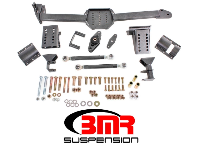 BMR Watts Link w/ Rod Ends & Rod Ends, Body Mount (2005-2014 Mustang)