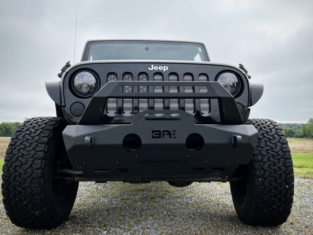 BODY ARMOR ORION Stubby Front Bumper (2007-2022 Jeep Wrangler JK & JL) - Click Image to Close