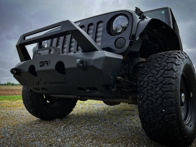 BODY ARMOR ORION Stubby Front Bumper (2007-2022 Jeep Wrangler JK & JL) - Click Image to Close