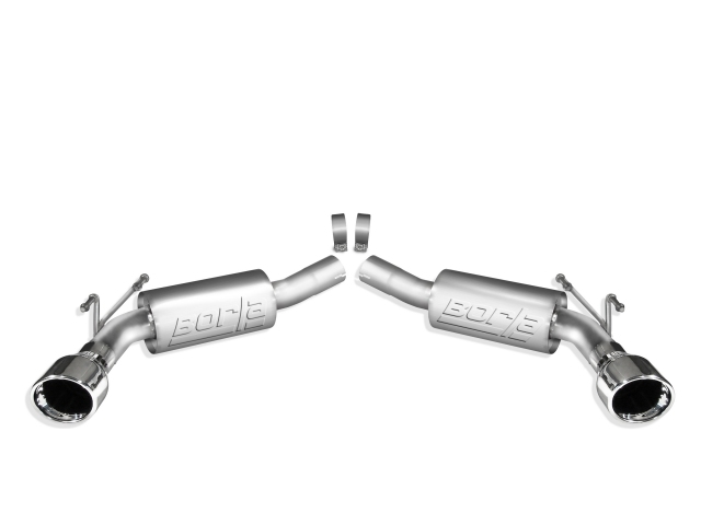 Borla Rear Section Exhaust "ATAK", 2.5" (2010-2013 Camaro SS)