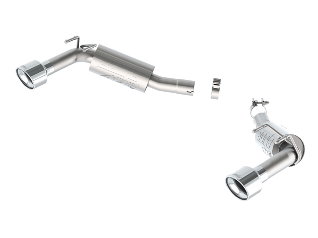 Borla Rear Section Exhaust "ATAK", 2.5" (2014-2015 Camaro SS) - Click Image to Close